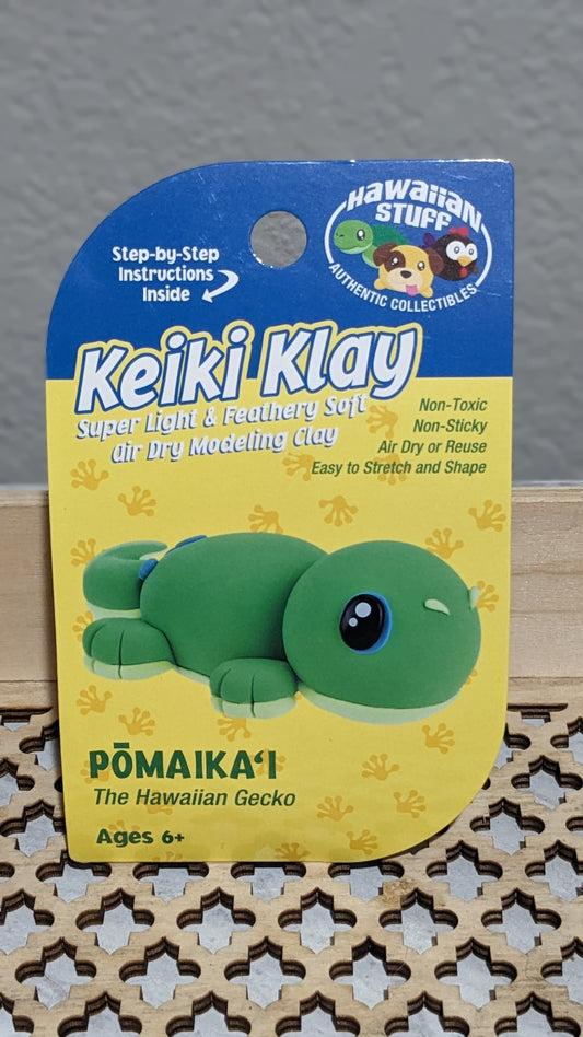 Keiki Klay - Pomaika'i the Hawaiian Gecko